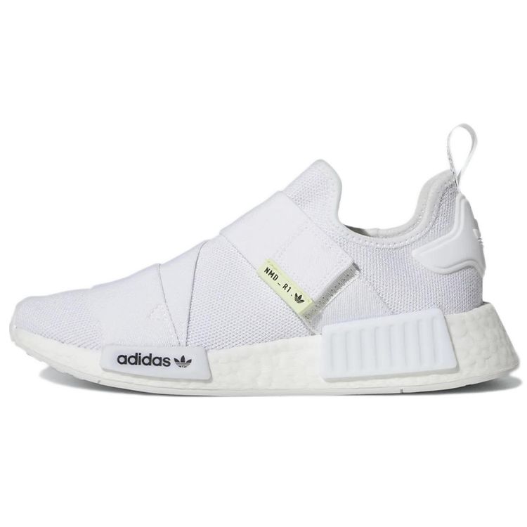 Adidas NMD_R1 Bílé Téměř Limetkové Dámské Tenisky Cloud-White Core-Black GW5699