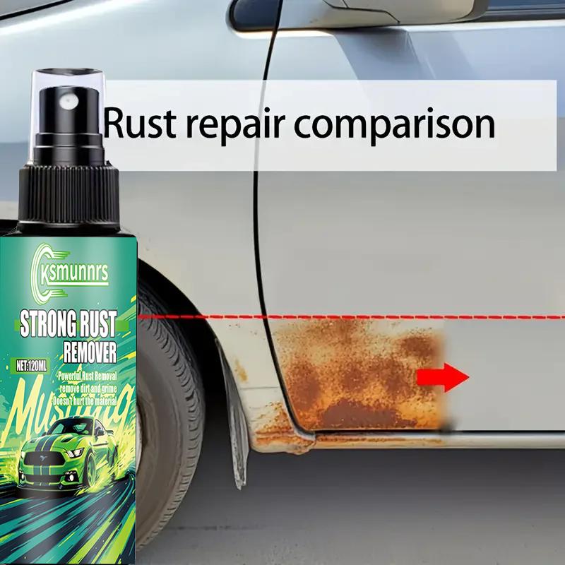 

Car Rust Remover Spray, Chrome Plating Oxidation Removal Scratch Repair Paste for Metal Surfaces, Multipurpose Automotive 100ml