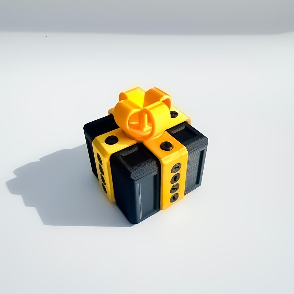 Prank Annoying Gift Box with Screws 3D Printed Very Annoyingly Funny Fidget Puzzle Coin Container for Party Festival Christmas