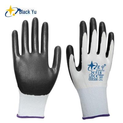 JINGRUIXIANG Nitrile Coated Industrial Work Gloves