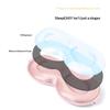 3D Contoured Sleep Eye Mask | Light Blocking & No Eye Pressure | Memory Foam with Rebound | Zero Pressure | for Sleep & Naps | Air Travel Eye Mask