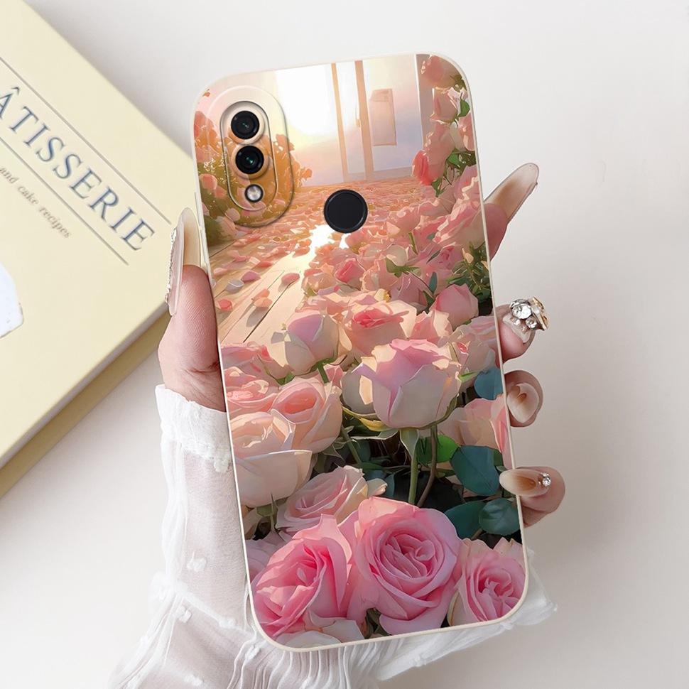 For Xiaomi Redmi Note 7 Case Cute Panda Cartoon Painted Cover Soft Silicone Phone Case For Redmi Note 7 Note7 Back Covers Bumper