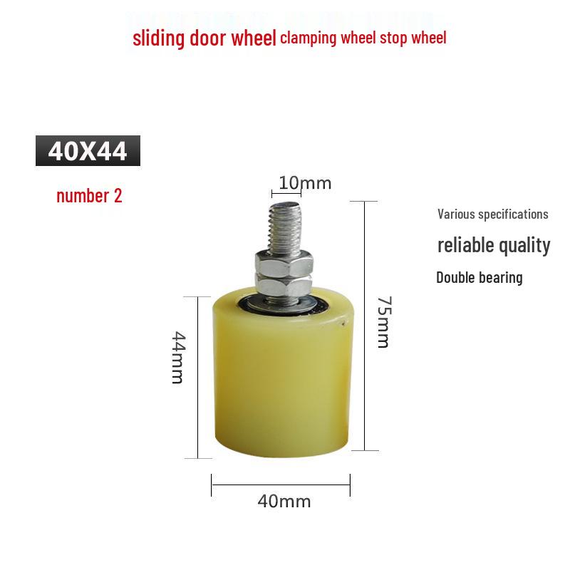 Nylonové kladkové kolečko posuvných dveří pro elektrickou dráhu a dopravníkový pás