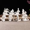 Tragbare Yoga Figur tragen beständig kreative Schreibtisch Ornament Pose Statue