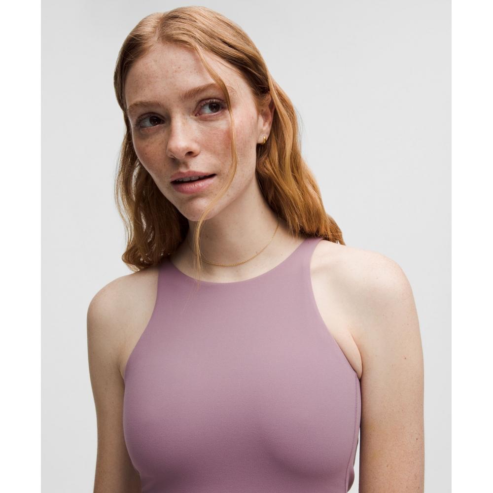 Lululemon Align  Twist BaCk Tank Top  Light Support  C D lavenDer Lux