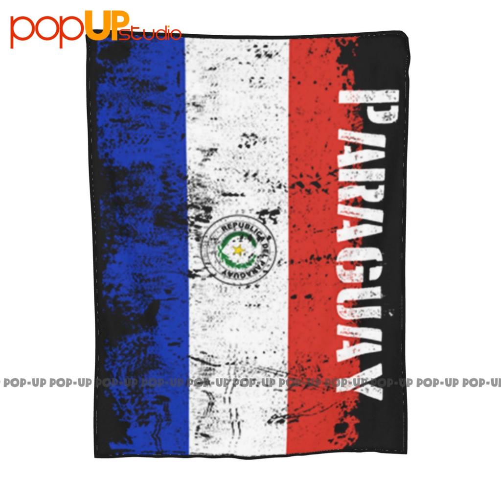 Paraguay Flag Top City Map Triband Palm Branch Great Souvenir Ultra-Soft Blanket Quilt Winter Sofa Cover Bed Covers