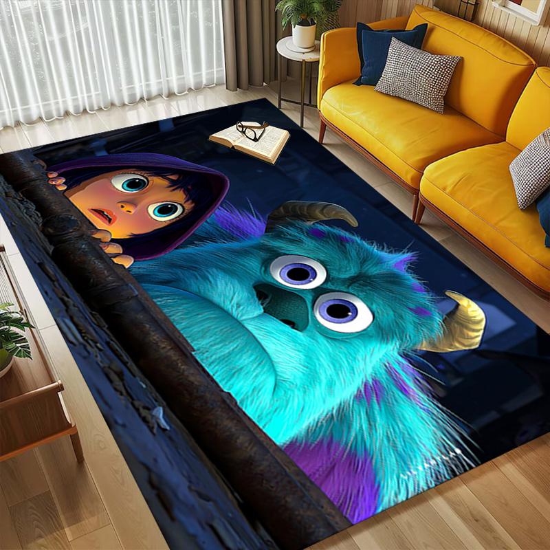 Monster Inc Living Room Nonslip Area Rug Soft Carpet For Bedroom Game Playroom Sofa Office Home Decor Doormat Christmas Gift C9291523