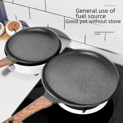 Non-Stick Multi-Purpose Medical Stone Pan for Frying, Baking & Omelettes