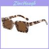 Sun Protection Square Sunglasses With Uv400 For Fashionable Outdoor Travel