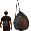 Single Ball Bag Sport Game Ball Storage Bag Drawstring Sling Back Bag for Carrying Basketball Volleyball Soccer Football