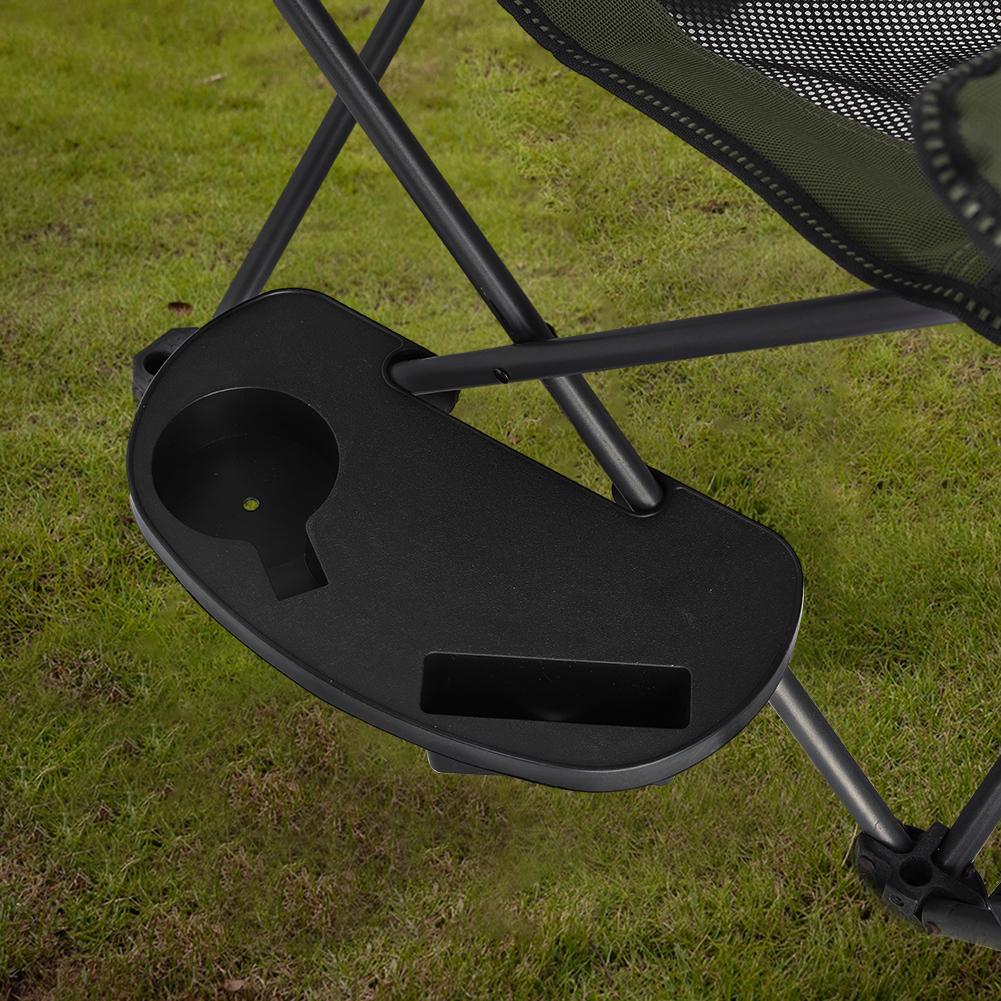 Chair Cup Holder with Mobile Phone Slot Recliner Side Table Multifunction Clip  Chair Table Portable for Lawn Patio Pool