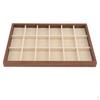 13.7 X 9.4 Inch Wooden Jewelry Organizer Tray for Dresser, Desk, Multi-Functional Storage Tray,