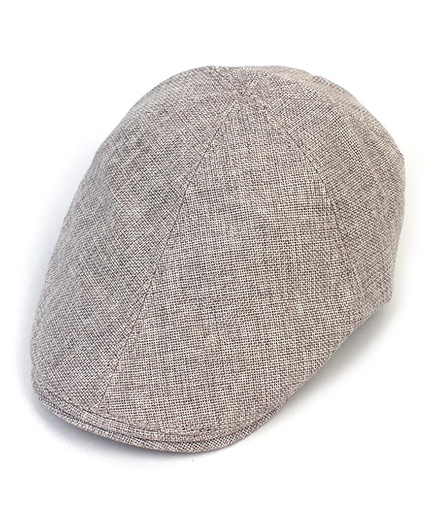 Hard Linen Light Gray Hunting Cap