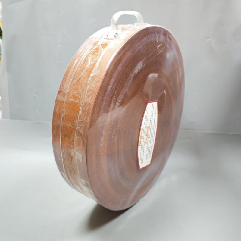 Round Golden Sandalwood Solid Wood Chopping Board