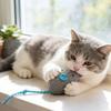 Plush Mouse Cats Chewing Toy Mouse Safe Improve Mood Toy Catnips Improve Mood Gift for Kitten
