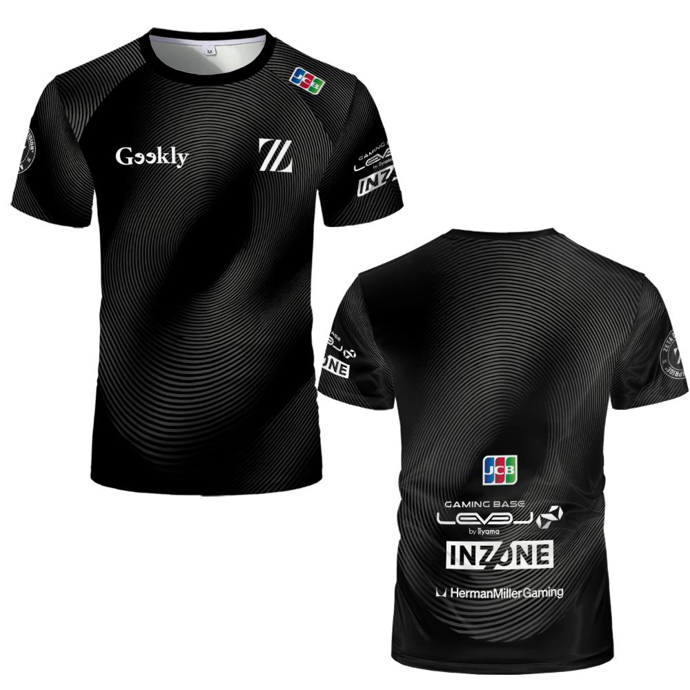 ZETA DIVISION Esports Team Jersey SITETAMPO Unisex Quick-drying And Breathable T-shirt Player Training Uniform Fan Gift Top