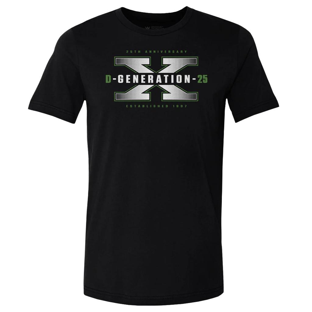 2024 Summer Men's Printed Wrestler D-Generation X T-shirt Children's Street  Top Oversized Tees O-Neck Short Sleeve Tees Tops