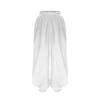 Uniforme Unisex Arti Marziali Kung Fu Tai Chi Wing Chun Completo Vita Elastica Pantaloni Lisci