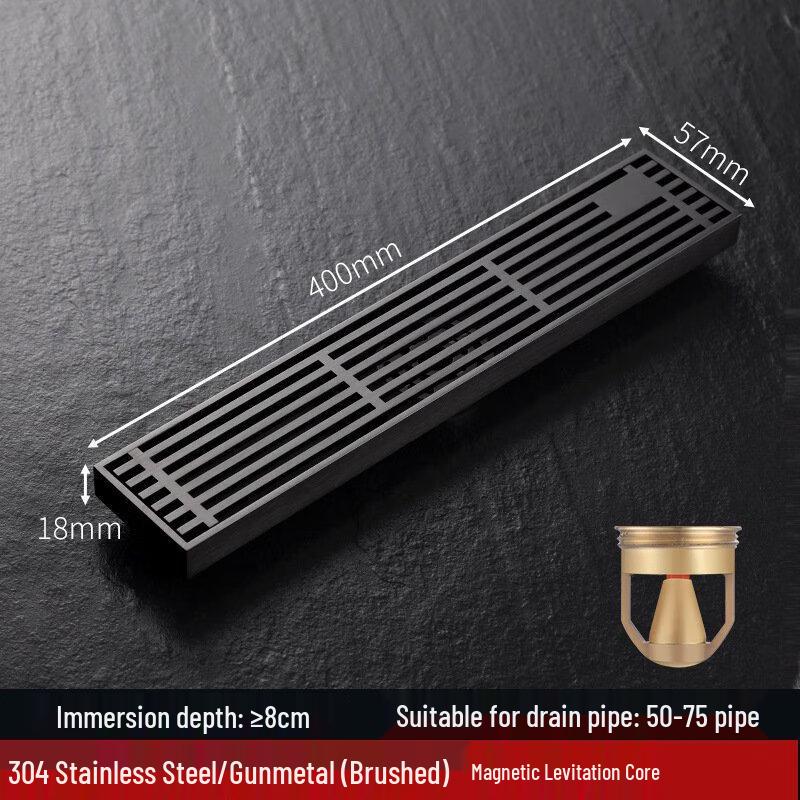 CHENDU Stainless Steel Magnetic Levitation Linear Floor Drain
