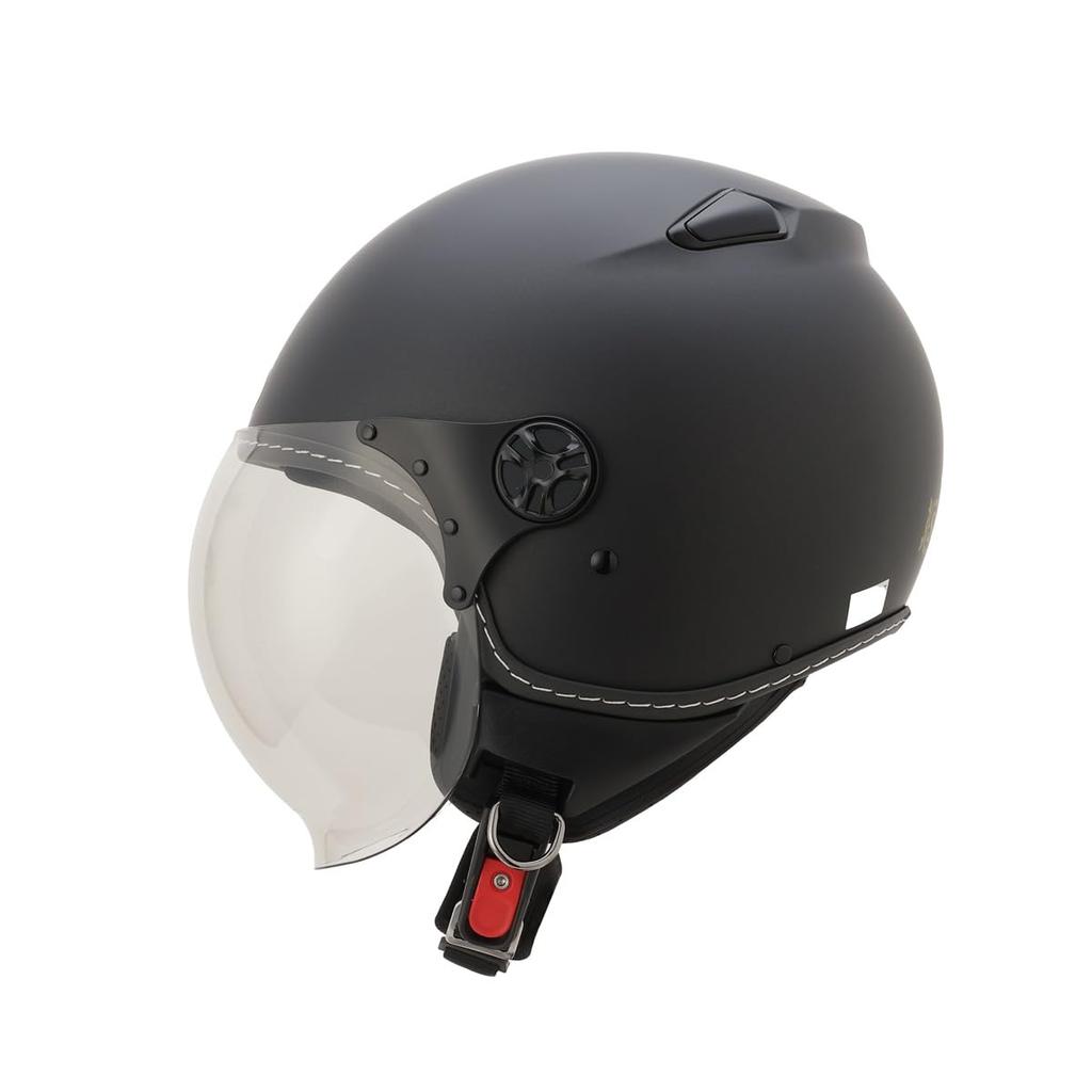 Motorcycle Jet Sorel Helmet with Silex SG and PSC Size Black Helmet, Helmet, Women's Shield, Shield, Standard, Women's (Matte Metallic)