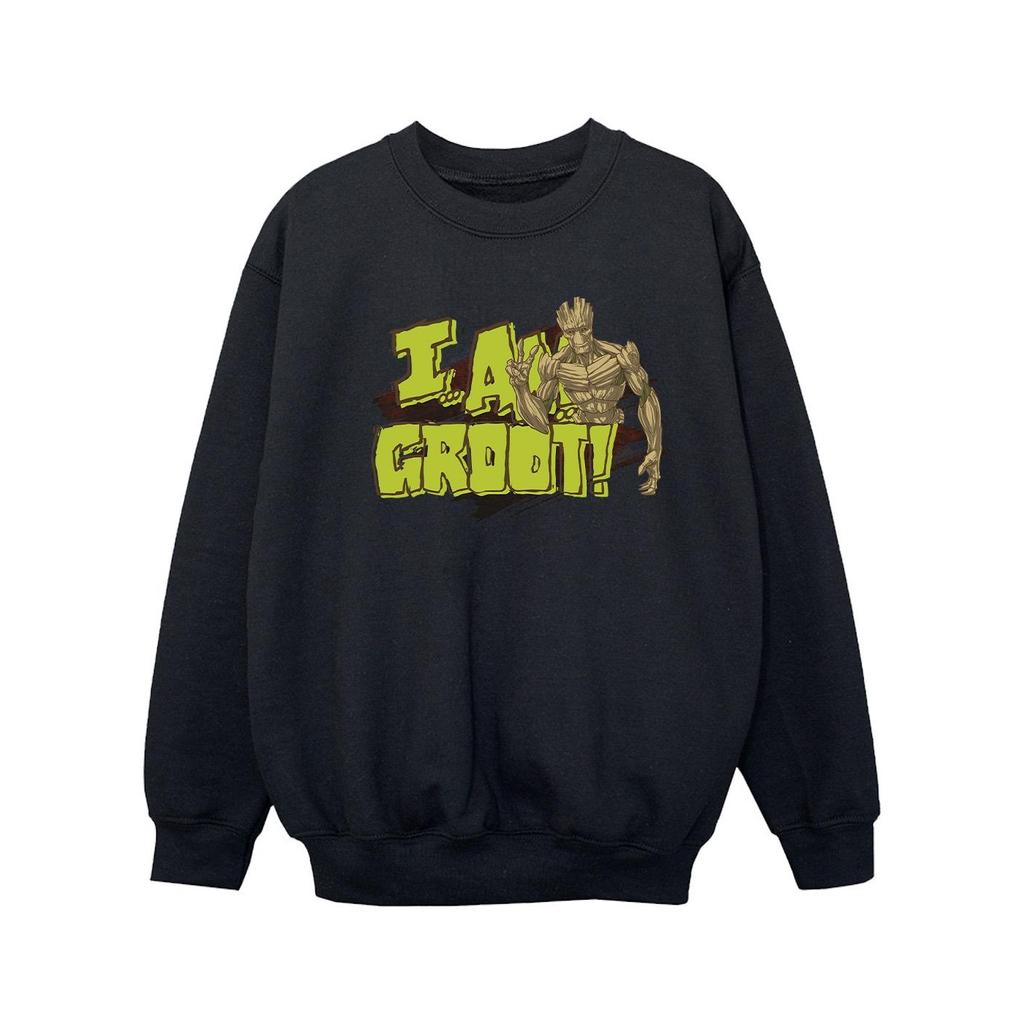 Guardians Of The Galaxy Girls I Am Groot Sweatshirt