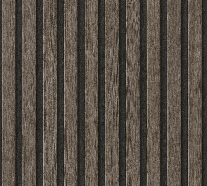 Papier Peint Vinyle Sur Intissé - A.S. CREATION - Pintwalls 2 - Motifs Nature 3D - Marron, Noir - Intérieur