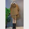 Plus-Size Women's Summer Casual Hooded Two-Piece Suit: Loose Short-Sleeved Top & Slim Shorts