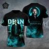 Hot Supernatural TV Series 3D Printing Tshirt Fashion Men Women Harajuku Short Sleeve O-neck Tee Top Oversized Boys Clothing