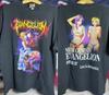 Neon Genesis Evangelion Vintage Black T-Shirt Unisex S-4XL