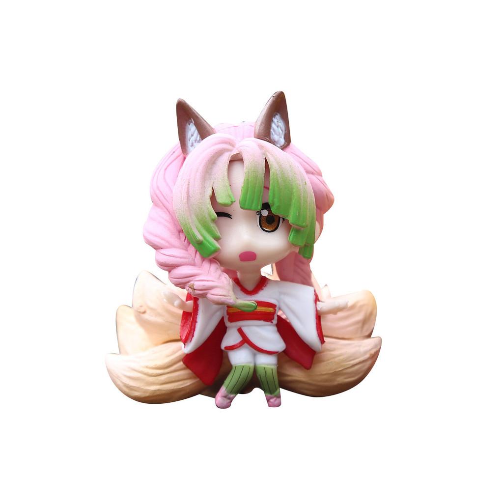 Demon Slayer: Kimetsu No Yaiba Anime Girl Pvc Figure Blind Box Toy For Collectors And Kids