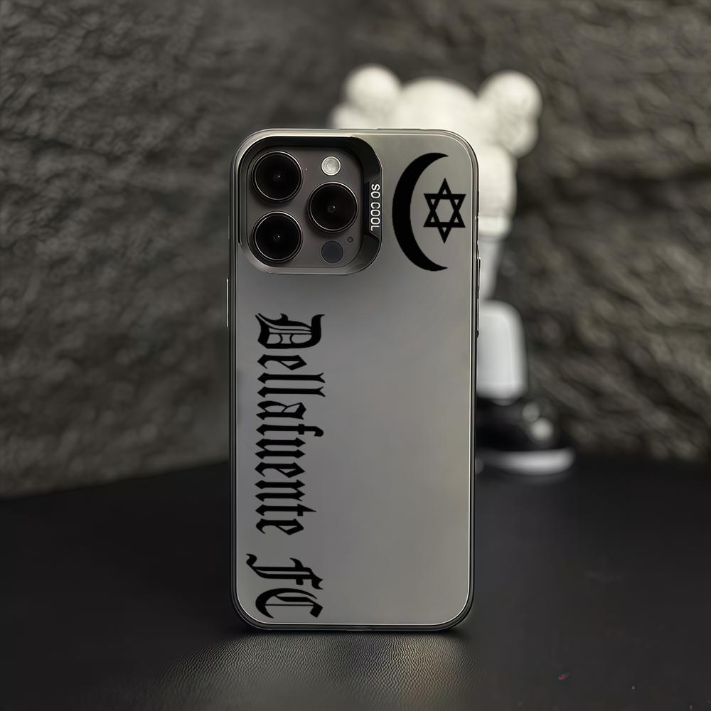 Spanish singer D-Dellafuente F-FC phone case For iPhone 12 11 13 14 15 16 17 Max Pro Plus Mini Protective IMD Color Cover iPhone 12 Mini