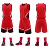 Customizable Men's Basketball Team Uniforms with Number Printing