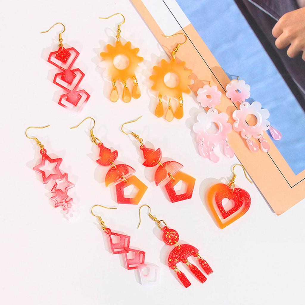 Schmuckherstellungsform für Anhänger Schöne individuelle Schmuck Silikonform für Schmuckdesigner und DIY-Enthusiasten