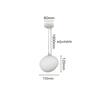 Nordic Minimalist Staircase Chandelier Bubble Glass Light Luxurious Living Room Family Kitchen Restaurant Celing Pendant Lamp