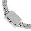 CASIO Exquisite Small Square Quartz Movement Watch Women's Watch Silver Dial (Unisex) Japanese Korean Watches LTP V009D 2E