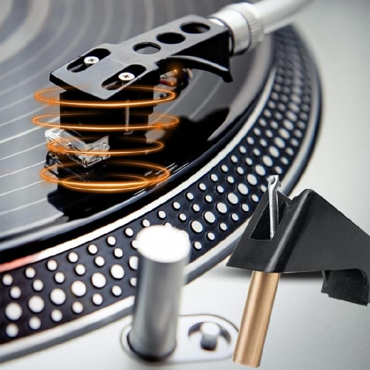 Record Player Player Styluses Needle Turntable Styluses Record Player Needle Replacement Part Perfect for Ensuring Sound