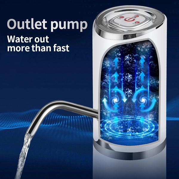 Water Pump Dispenser Water Bottle Pump Mini Barreled Water Electric Pump USB Charge Automatic Portable Bottle Switch
