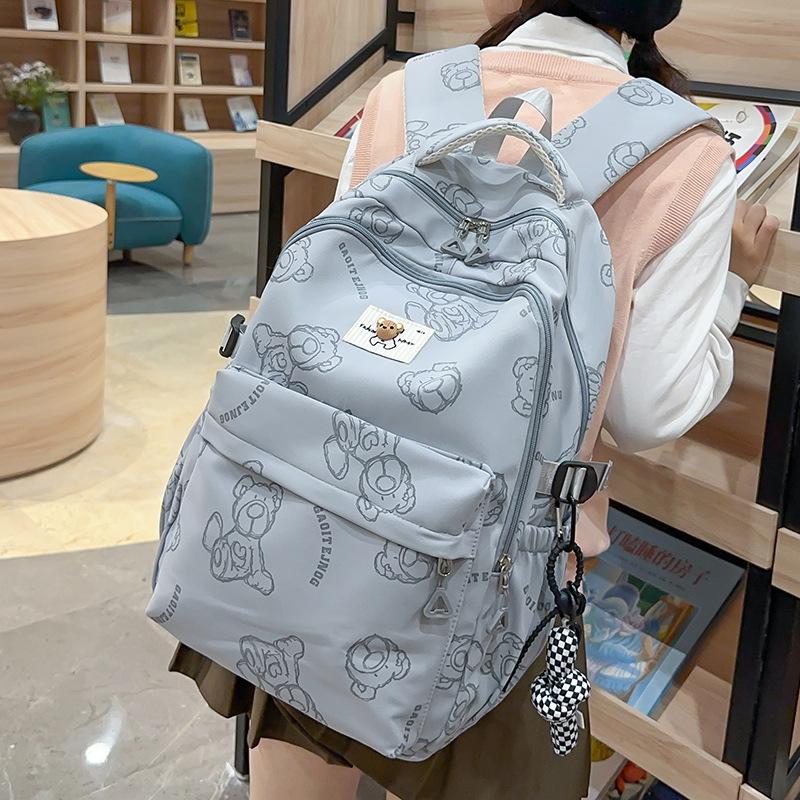 Primary School Boys Junior High School Backpack High School Students College Girls Lightweight Backpack