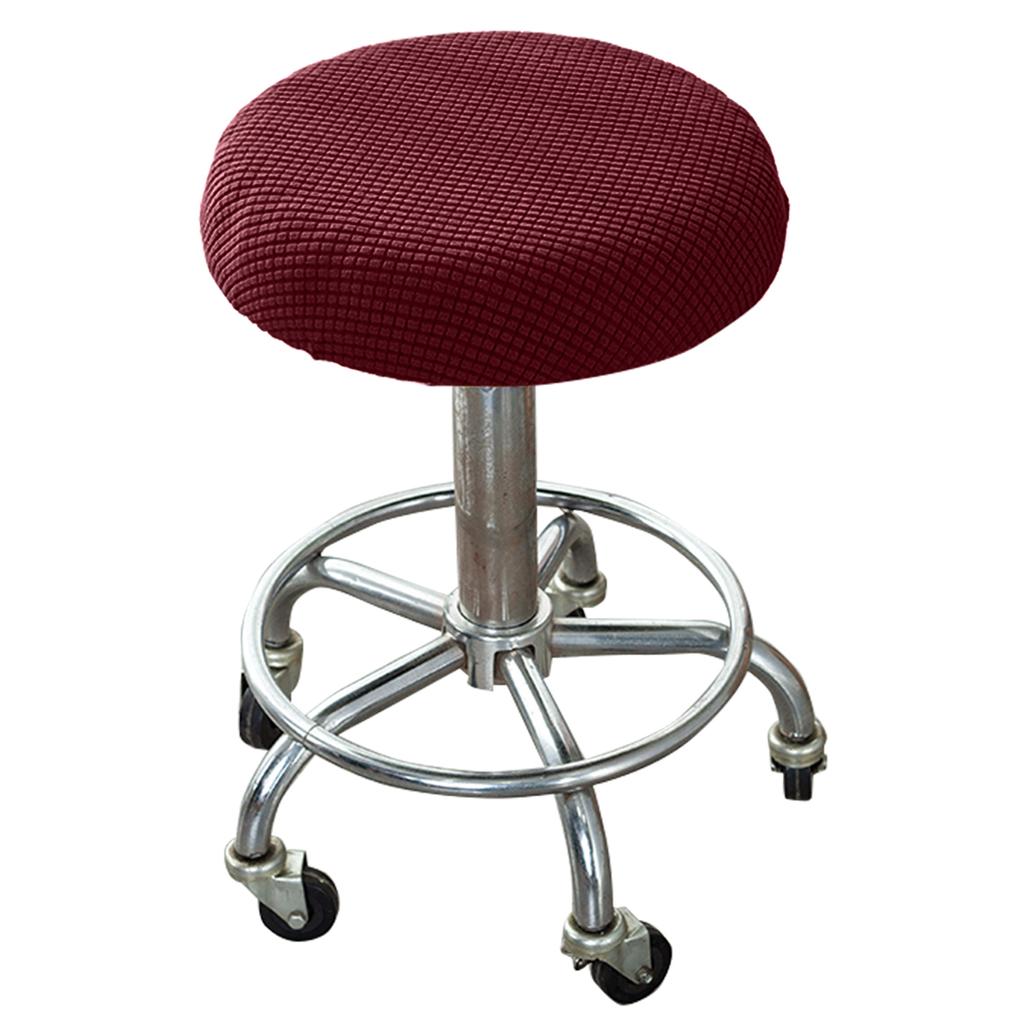 1 8 Pcs Spandex Round Bar Stool Cover Jacquard Stretch Elastic Pub Armless Cushion Slipcover For Dining Room Cafe Barstool Chair At Affordable S Free Real Reviews With Photos Joom Dining Room Cafe Barstool Chair Cover, Round Bar Stool Chair Covers