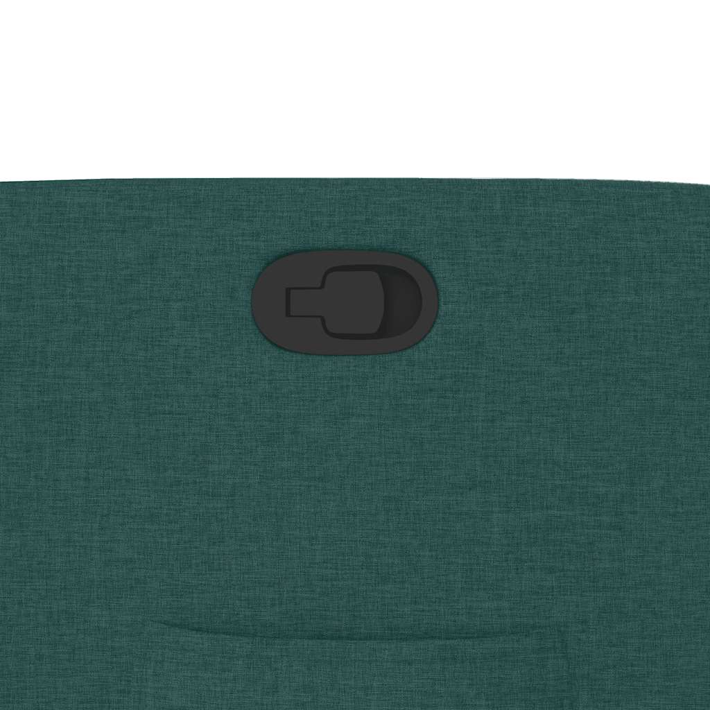 Recliner Chair with Rising Function Dark Green Fabric
