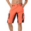 Wosawe Atmungsaktive, hochelastische, reflektierende Weste für Herren, bequeme, lockere Bergshorts, Reitanzug