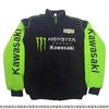 Men Women Motorcycle Riding Jacket Vintage Embroidered Biker Windbreaker Casual Outerwear