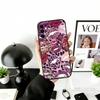 Lippenabdruck Handyhülle Für Samsung Galaxy A73,A72,A71,A70,A53,A52,A51,Andere Weiche Schwarze Hülle