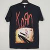 KORN S/t S SMALL Official T-Shirt Black Mens Band Logo Unisex T-Shirt