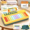 Rainbow Mini Rabbit Electronic Keyboard - Beginner's Musical Toy for Children