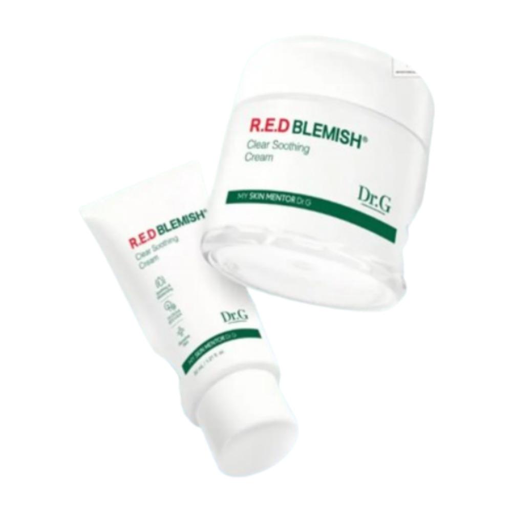

Dr.G Red Blemish Clear Soothing Cream Calming Moisturizer Set 70ml + 30ml