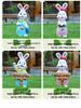 Outdoor Cartoon Rabbit Garden Decoration - Animal Flower Pot Sculpture for Kindergartens and Courtyards