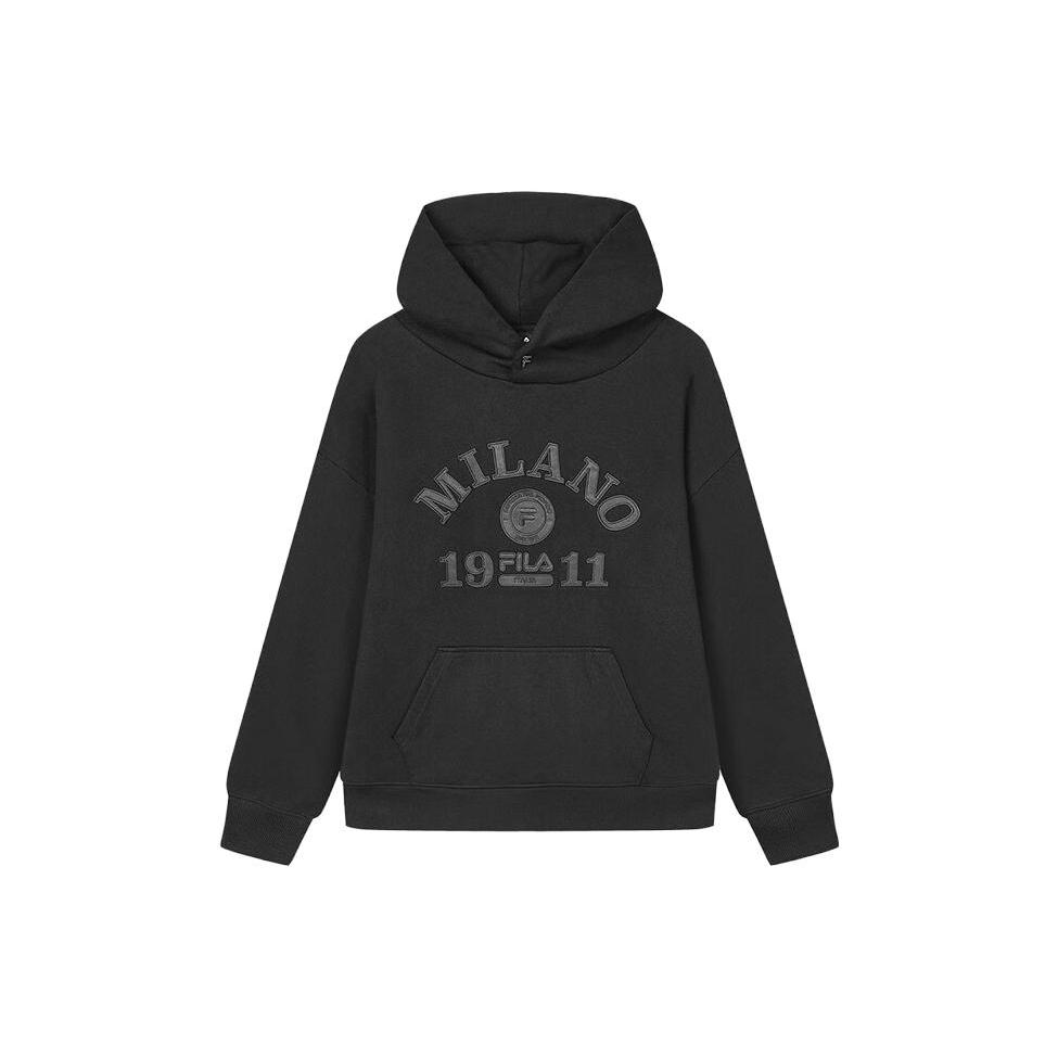 

New FILA Sweatshirts Unisex Jet Black F11U345202F-BK S