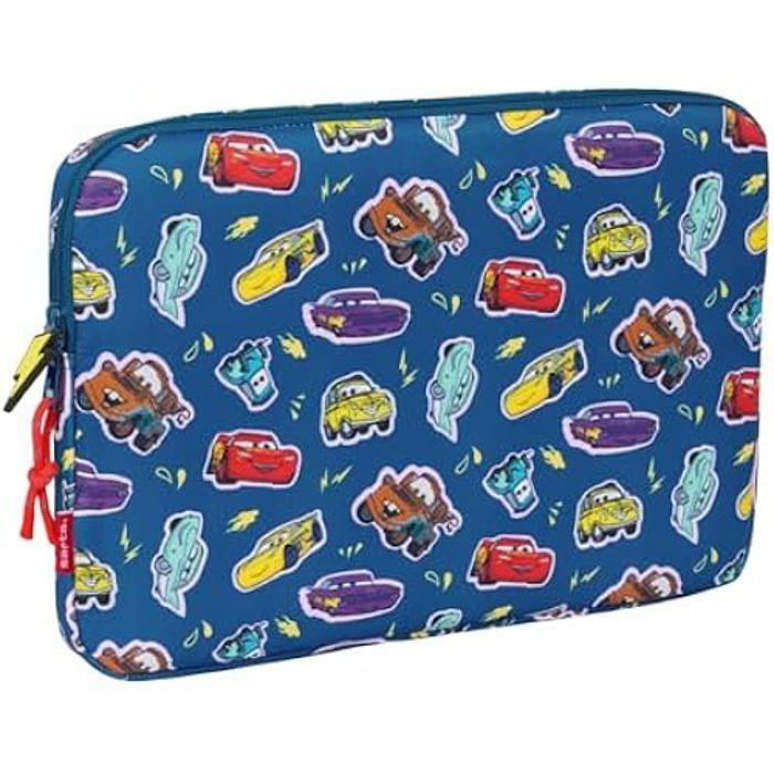 Laptop Sleeve - SAFTA - CARS RACING - 15.6 Inch - Backpack - Comfortable for Kids
