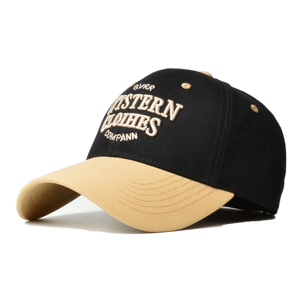 

NORTHWOOD Patched Vintage Washed Letters Baseball Caps for Men Women Hip Hop Caps Sunoutdoor Sunshade Baseball Hats 55-60 cm чорний